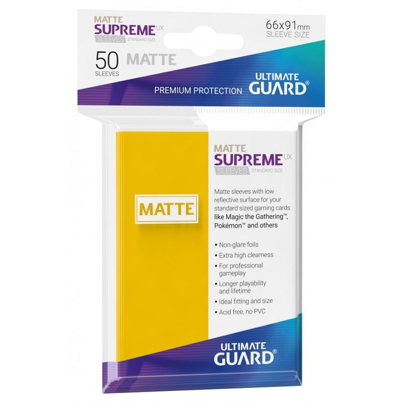 Supreme UX Matte Sleeves Standard Size 50ct