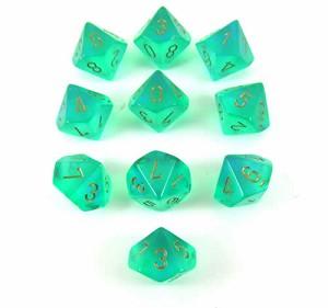 Chessex: Polyhedral Borealis™ Dice sets